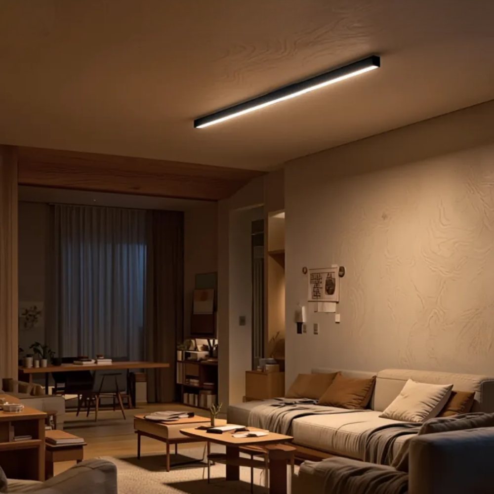 Plafonnier barre LED
