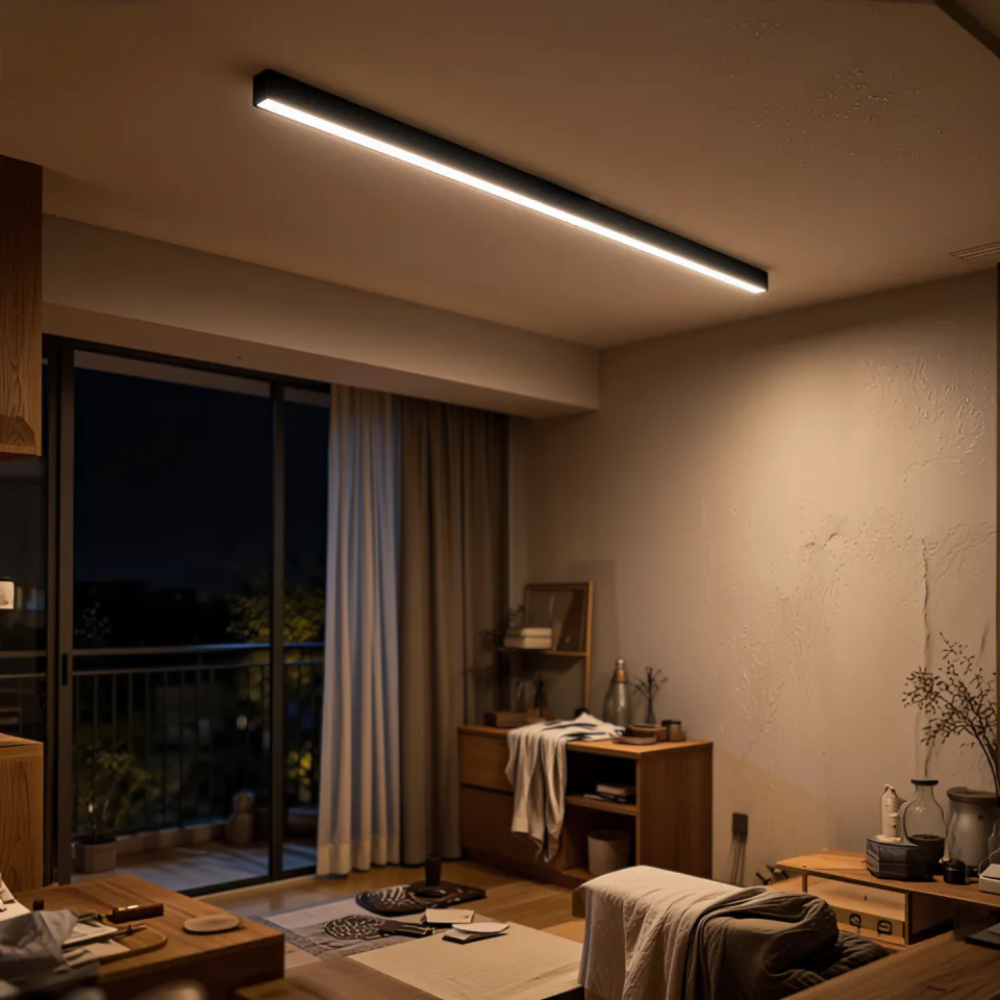 Plafonnier barre LED