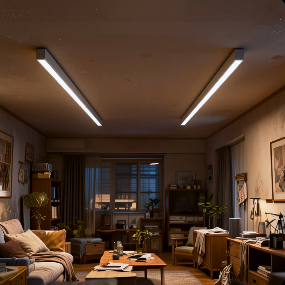 Plafonnier barre LED