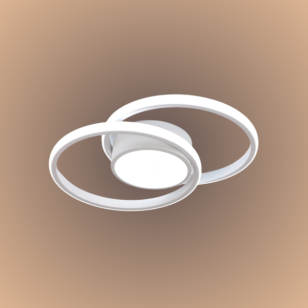Plafonnier blanc moderne