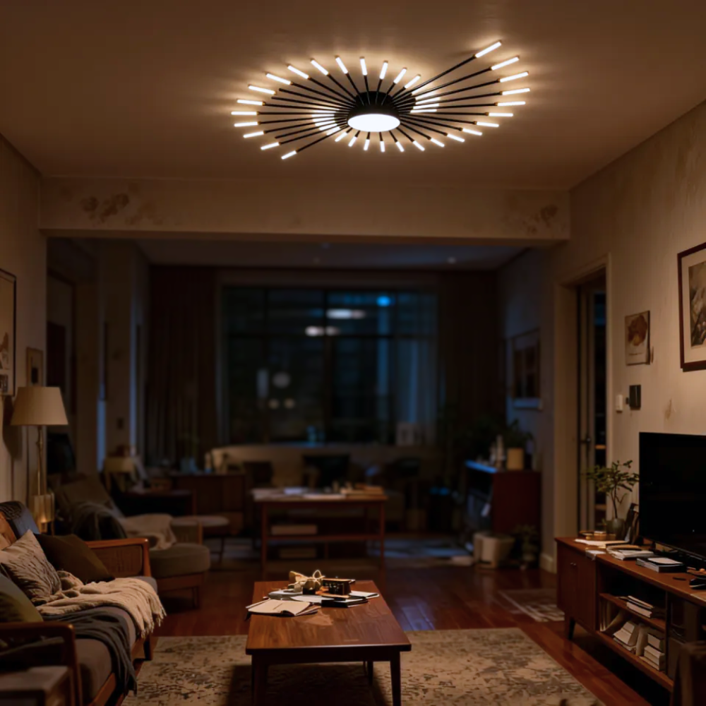 Plafonnier moderne salon