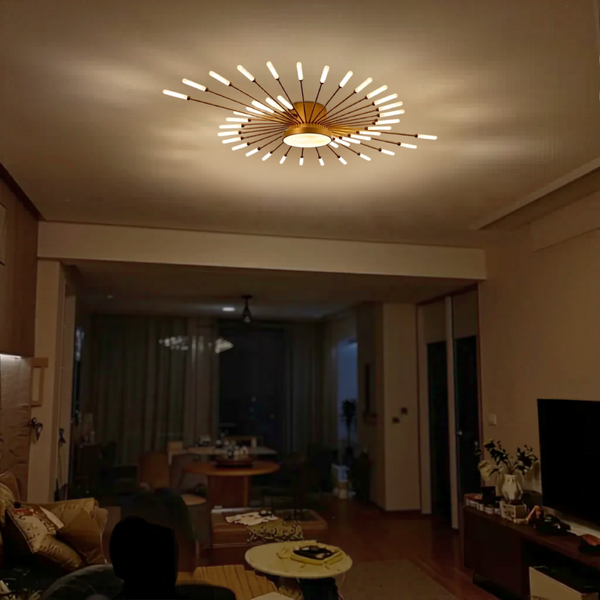 Plafonnier moderne salon