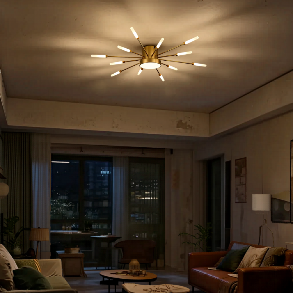 Plafonnier moderne salon
