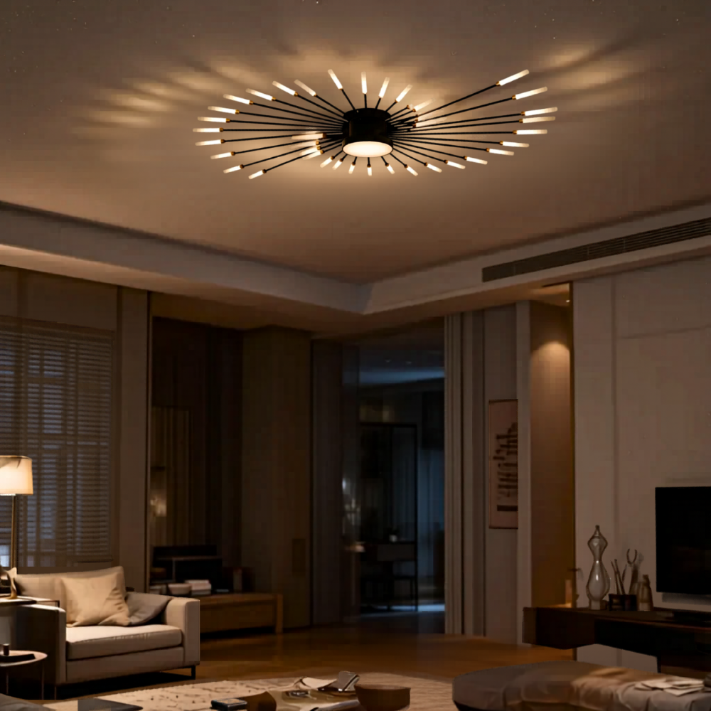 Plafonnier moderne salon