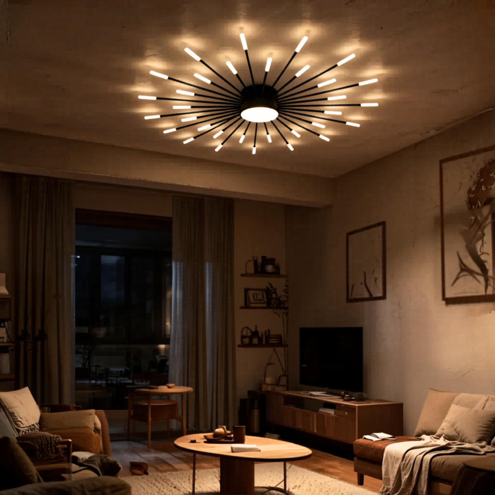 Plafonnier moderne salon