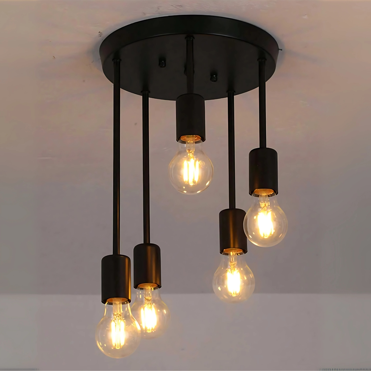 Plafonnier industriel vintage