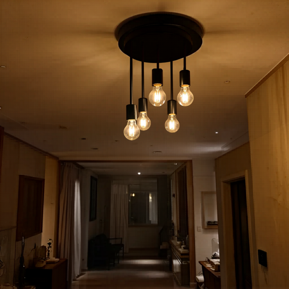 Plafonnier industriel vintage