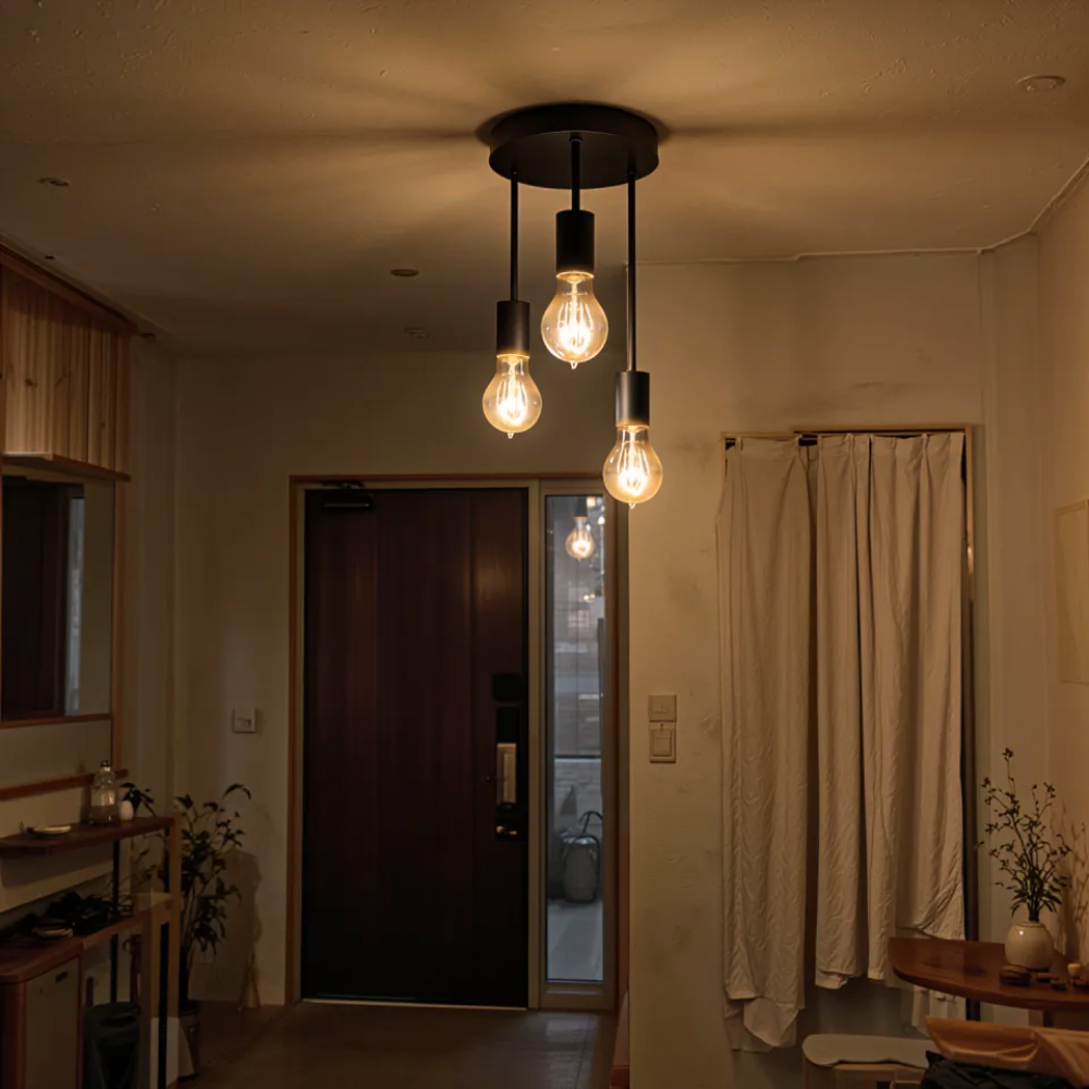 Plafonnier industriel vintage
