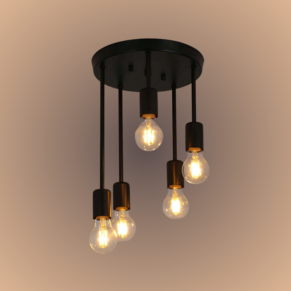 Plafonnier industriel vintage