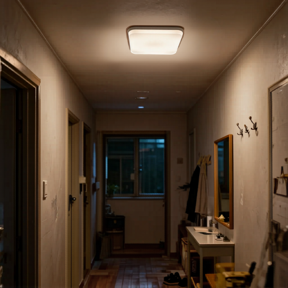 Plafonnier LED carré