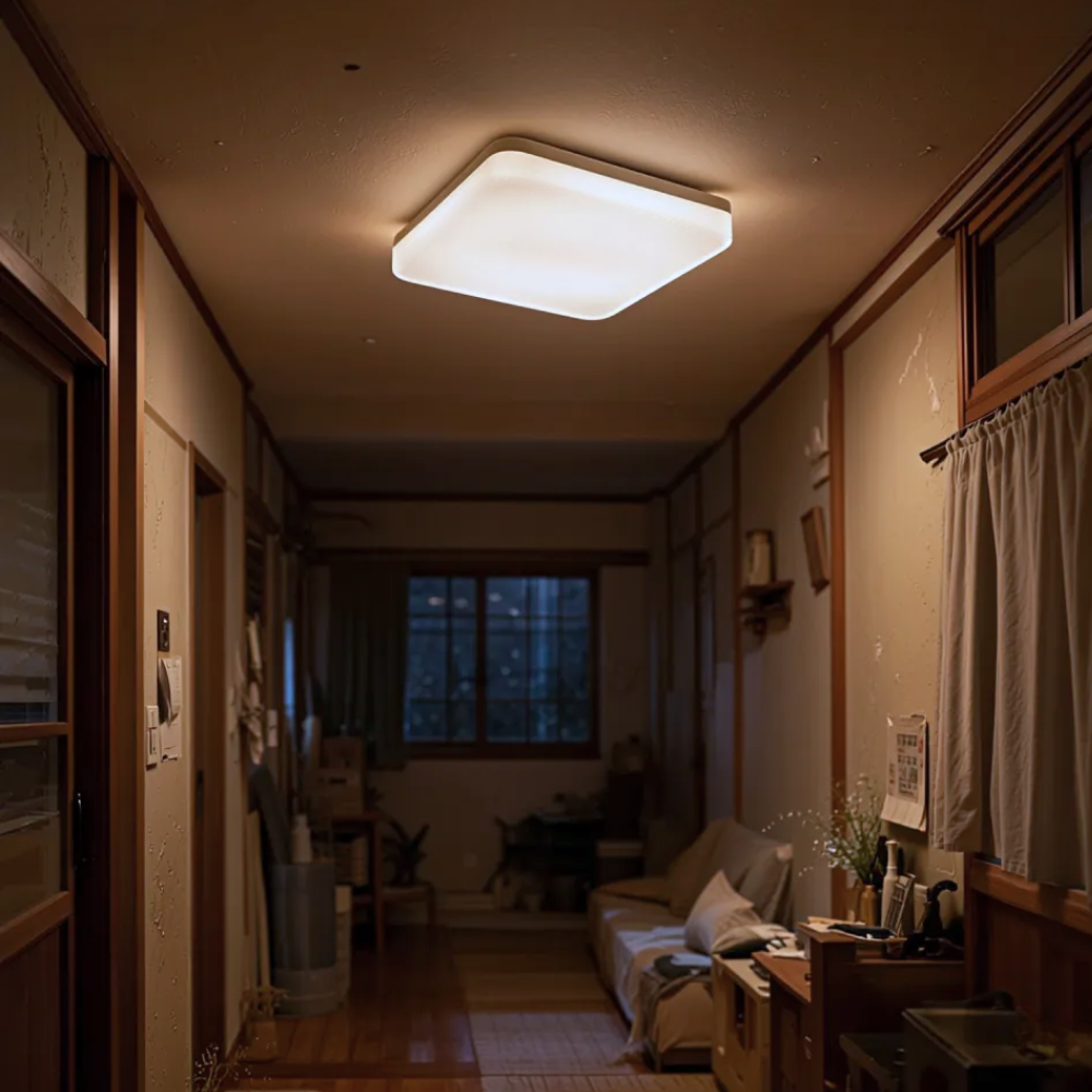 Plafonnier LED carré