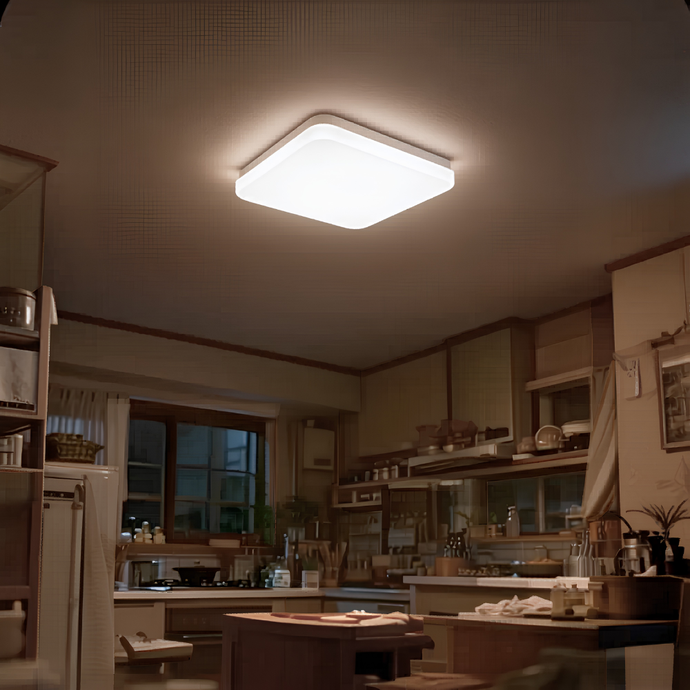 Plafonnier LED carré