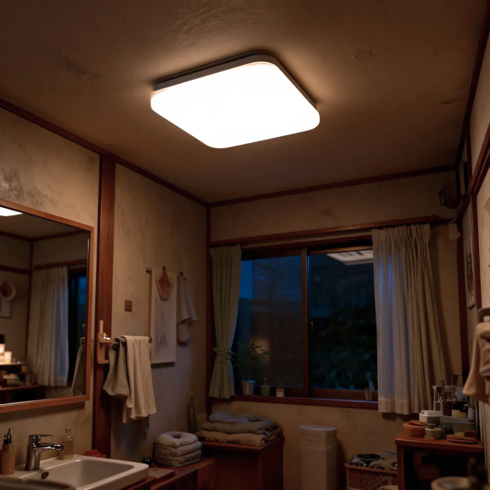 Plafonnier LED carré