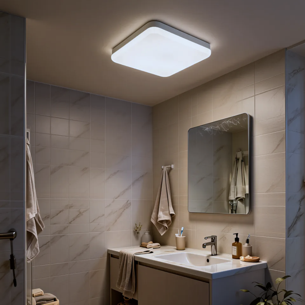 Plafonnier LED carré