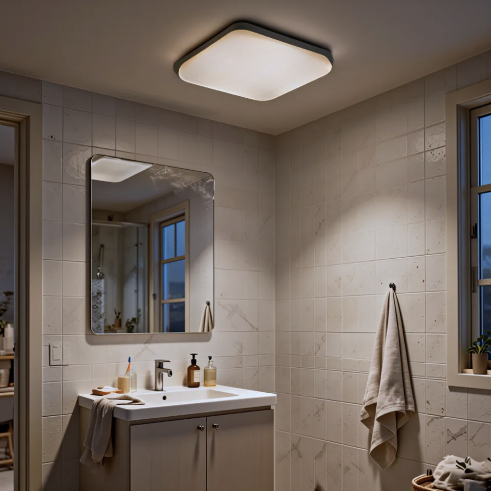 Plafonnier LED carré