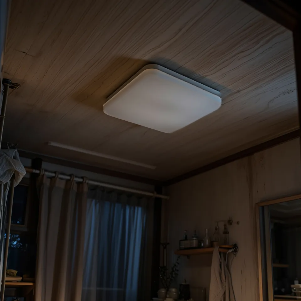 Plafonnier LED carré