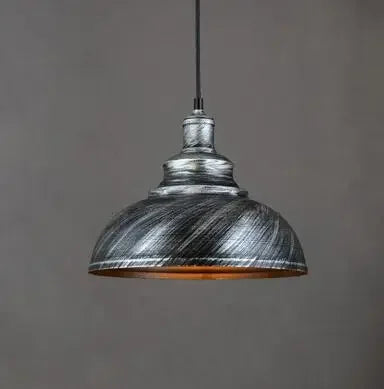 Suspension industrielle vintage