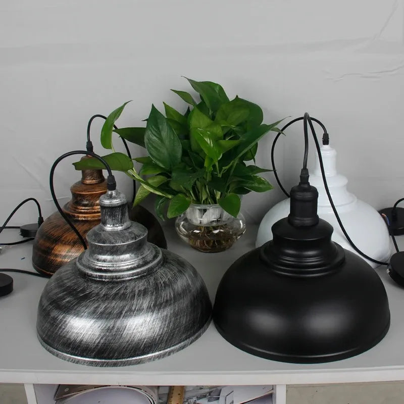 Suspension industrielle vintage