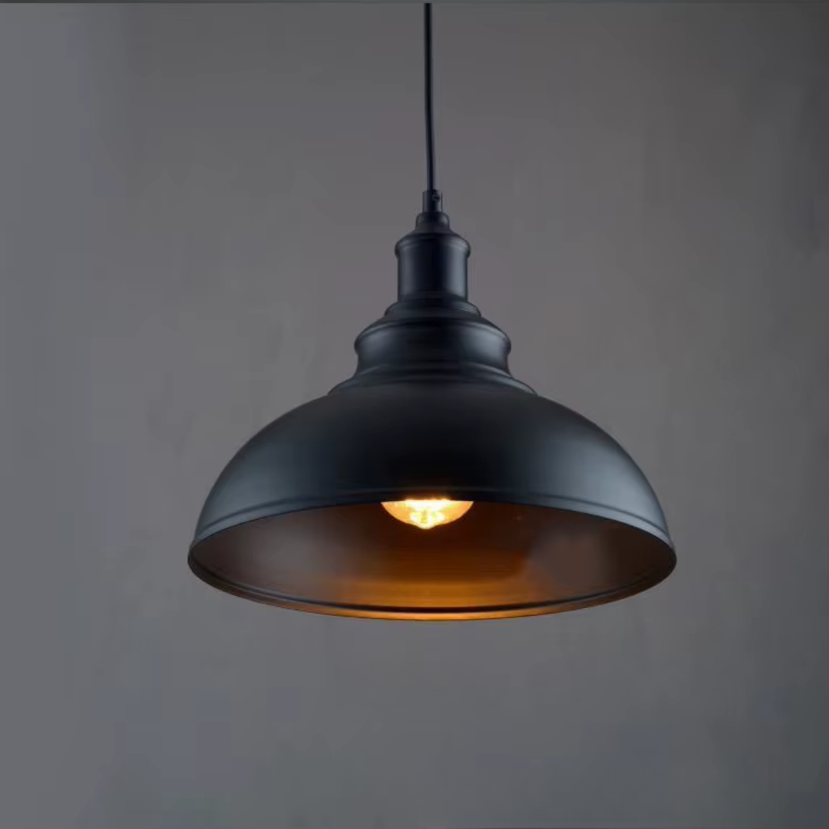 Suspension industrielle vintage